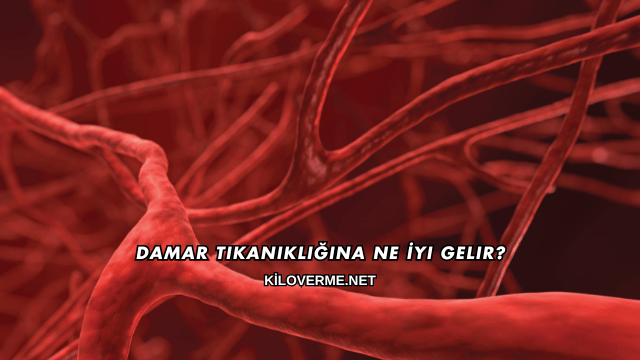 Damar Tıkanıklığına Ne İyi Gelir?