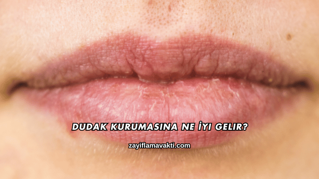 Dudak Kurumasına Ne İyi Gelir?
