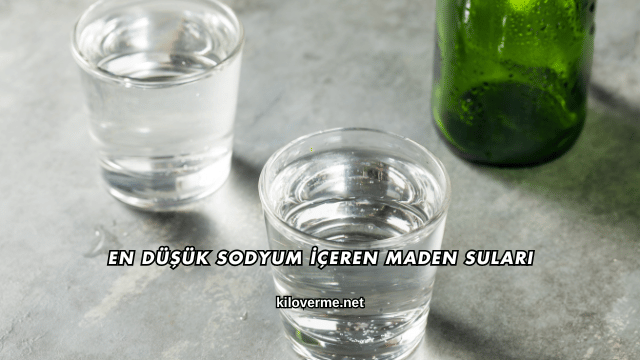 En Düşük Sodyum İçeren Maden Suları