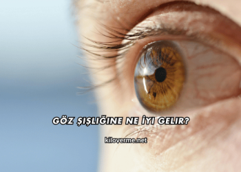 Göz Şişliğine Ne İyi Gelir?