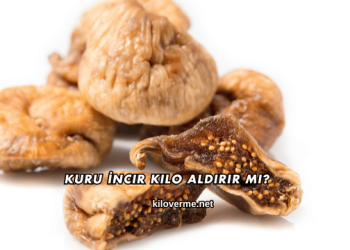 Kuru İncir Kilo Aldırır mı?