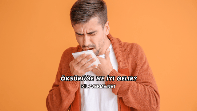 Öksürüğe Ne İyi Gelir?