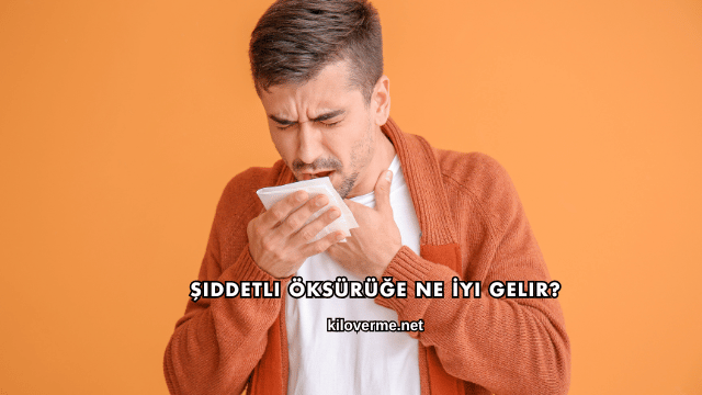 Şiddetli Öksürüğe Ne İyi Gelir?