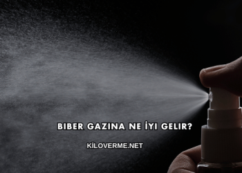 Biber Gazına Ne İyi Gelir?