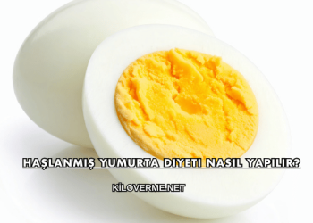 Haşlanmış Yumurta Diyeti Nasıl Yapılır?