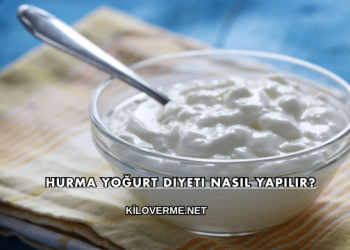 Hurma Yoğurt Diyeti Nasıl Yapılır?