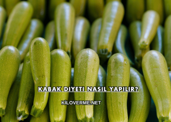 Kabak Diyeti Nasıl Yapılır?