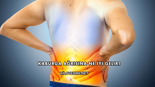 Kaburga Ağrısına Ne İyi Gelir?