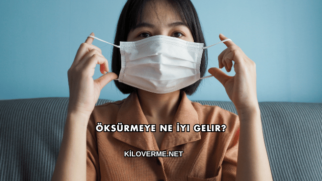 Öksürmeye Ne İyi Gelir?