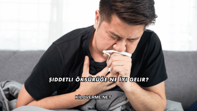 Şiddetli Öksürüğe Ne İyi Gelir?