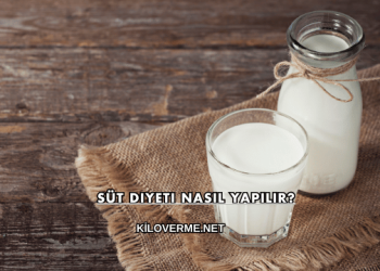 Süt Diyeti Nasıl Yapılır?