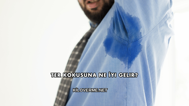 Ter Kokusuna Ne İyi Gelir?