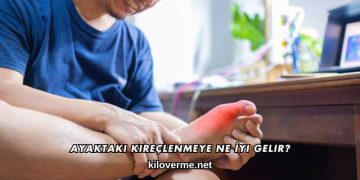 Ayaktaki Kireçlenmeye Ne İyi Gelir?