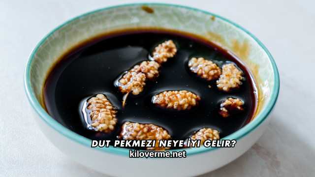 Dut Pekmezi Neye İyi Gelir?