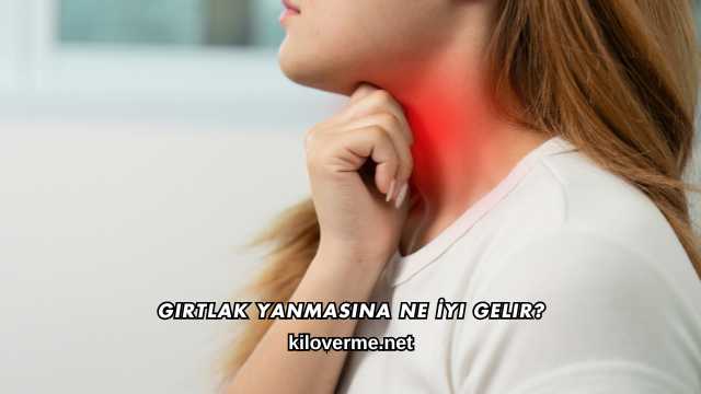 Gırtlak Yanmasına Ne İyi Gelir?