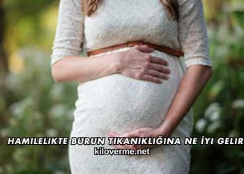 Hamilelikte Burun Tıkanıklığına Ne İyi Gelir?