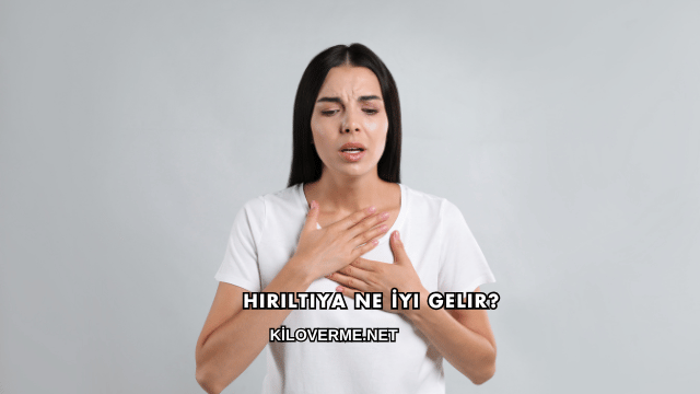 Hırıltıya Ne İyi Gelir?