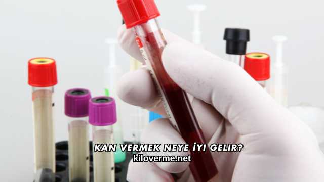 Kan Vermek Neye İyi Gelir?