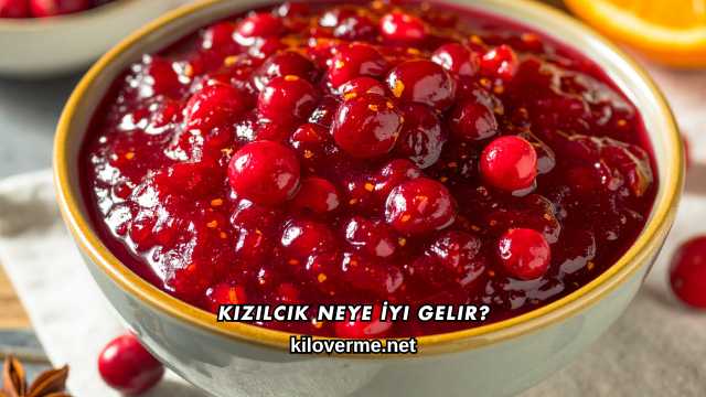 Kızılcık Neye İyi Gelir?