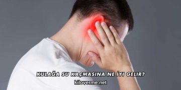 Kulağa Su Kaçmasına Ne İyi Gelir?