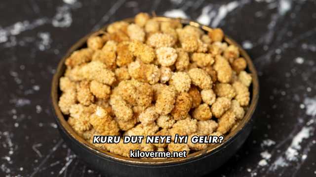Kuru Dut Neye İyi Gelir?