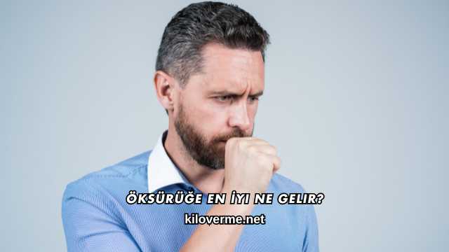 Öksürüğe En İyi Ne Gelir?