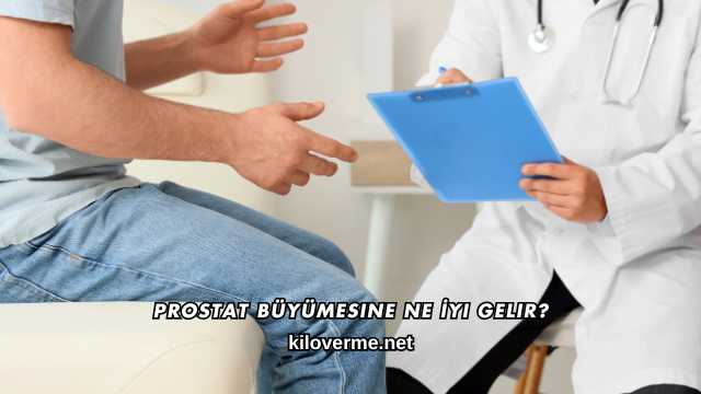 Prostat Büyümesine Ne İyi Gelir?