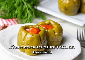 Ağızda Kalan Tat Orucu Bozar mı?