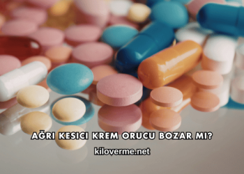 Ağrı Kesici Krem Orucu Bozar mı?