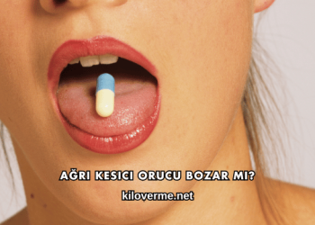 Ağrı Kesici Orucu Bozar mı?