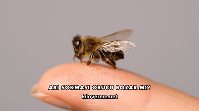 Arı Sokması Orucu Bozar mı?