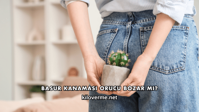 Basur Kanaması Orucu Bozar mı?