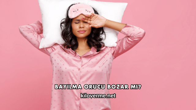 Bayılma Orucu Bozar mı?