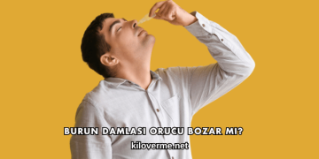 Burun Damlası Orucu Bozar mı?