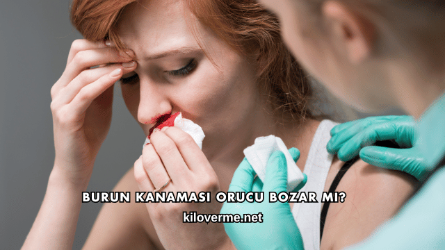 Burun Kanaması Orucu Bozar mı?