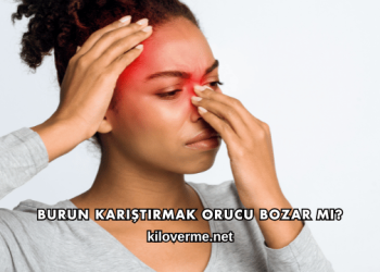 Burun Karıştırmak Orucu Bozar mı?