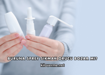 Buruna Sprey Sıkmak Orucu Bozar mı?