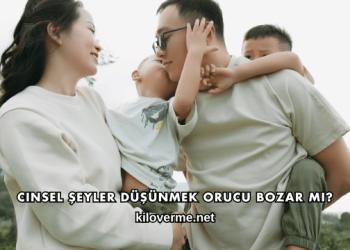 Cinsel Şeyler Düşünmek Orucu Bozar mı?