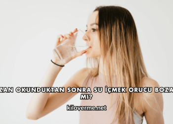 Ezan Okunduktan Sonra Su İçmek Orucu Bozar mı?