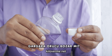 Gargara Orucu Bozar mı?