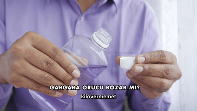Gargara Orucu Bozar mı?