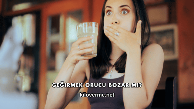 Geğirmek Orucu Bozar mı?