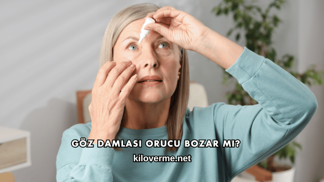 Göz Damlası Orucu Bozar mı?