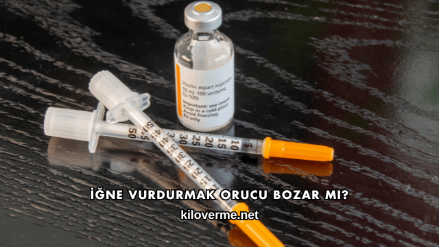 İğne Vurdurmak Orucu Bozar mı?