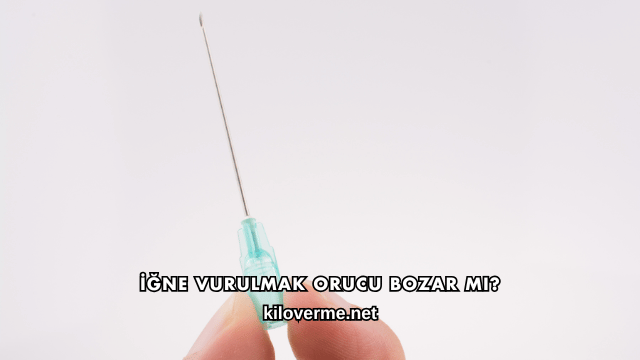 İğne Vurulmak Orucu Bozar mı?