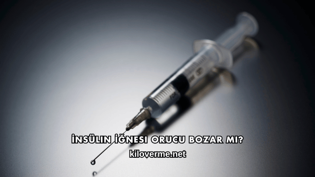 İnsülin İğnesi Orucu Bozar mı?