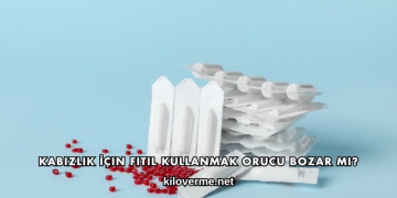 Kabızlık İçin Fitil Kullanmak Orucu Bozar mı?