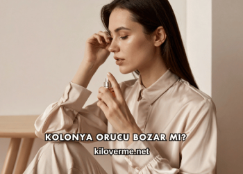 Kolonya Orucu Bozar mı?