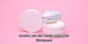 Koltuk Altı Jeli Orucu Bozar mı?