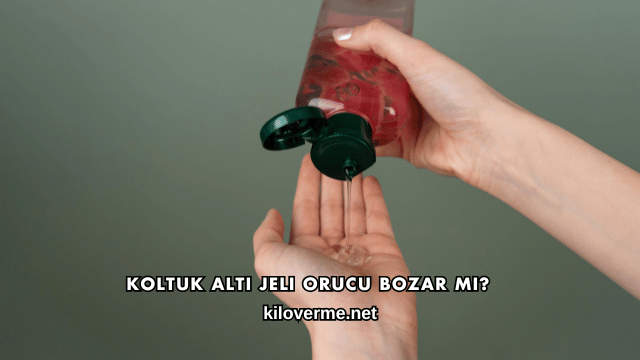 Koltuk Altı Jeli Orucu Bozar mı?